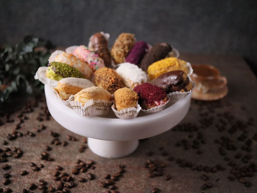 Nostalji Pattiserie için ürün fotoğrafı çekimi